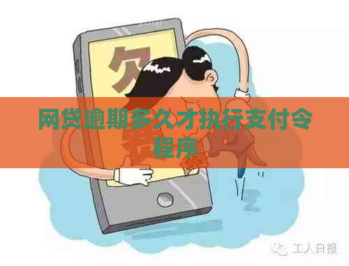 网贷逾期多久才执行支付令程序