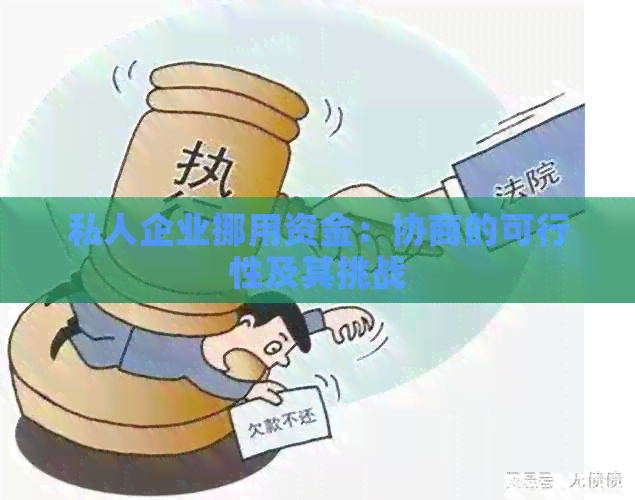 私人企业挪用资金：协商的可行性及其挑战