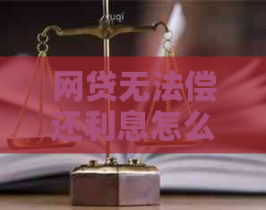 网贷无法偿还利息怎么办