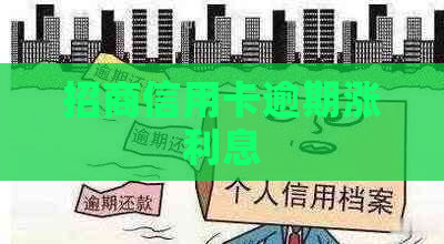 招商信用卡逾期涨利息