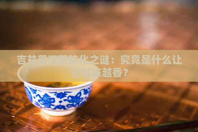 吉益普洱茶陈化之谜：究竟是什么让它越陈越香？