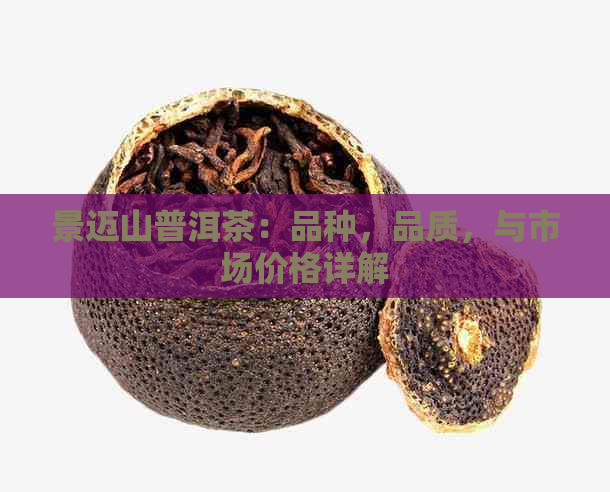 景迈山普洱茶：品种，品质，与市场价格详解