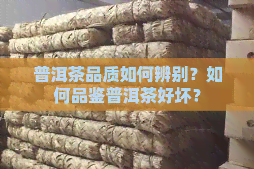 普洱茶品质如何辨别？如何品鉴普洱茶好坏？