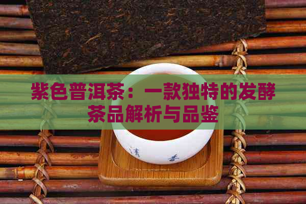 紫色普洱茶：一款独特的发酵茶品解析与品鉴