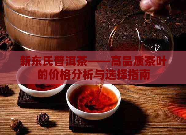 新东氏普洱茶——高品质茶叶的价格分析与选择指南