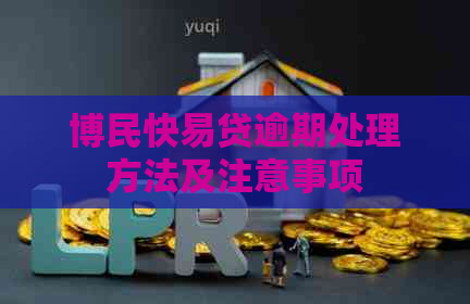 博民快易贷逾期处理方法及注意事项