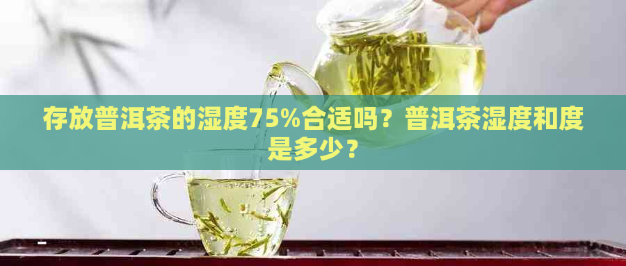 存放普洱茶的湿度75%合适吗？普洱茶湿度和度是多少？