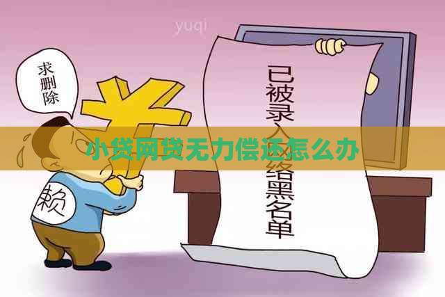 小贷网贷无力偿还怎么办