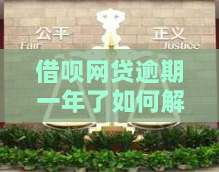 借呗网贷逾期一年了如何解决