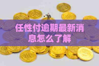 任性付逾期最新消息怎么了解