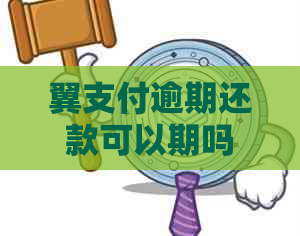 翼支付逾期还款可以期吗