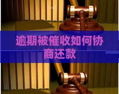 逾期被如何协商还款