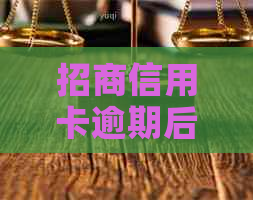 招商信用卡逾期后如何提交流水证明