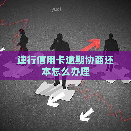 建行信用卡逾期协商还本怎么办理