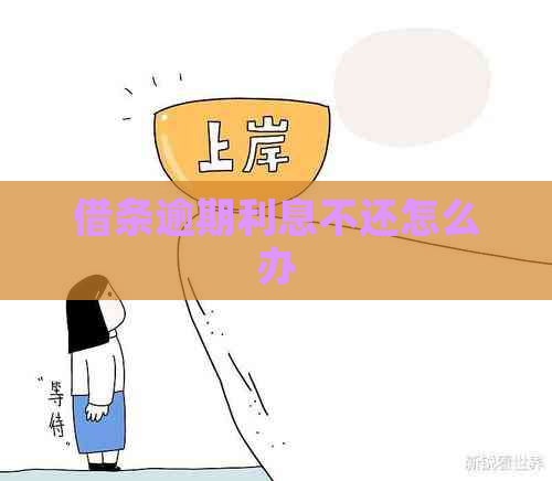 借条逾期利息不还怎么办