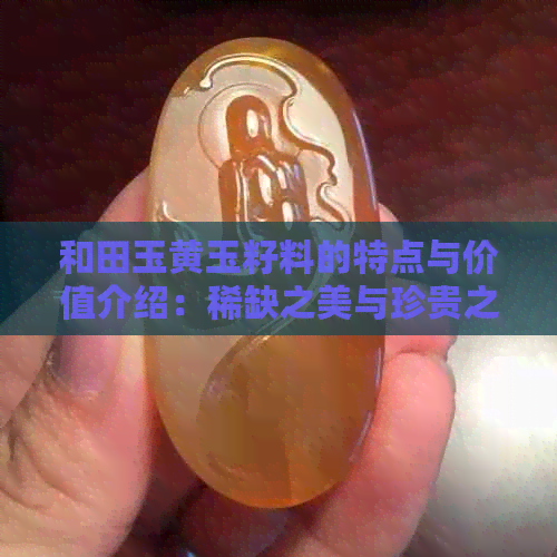 和田玉黄玉籽料的特点与价值介绍：稀缺之美与珍贵之源