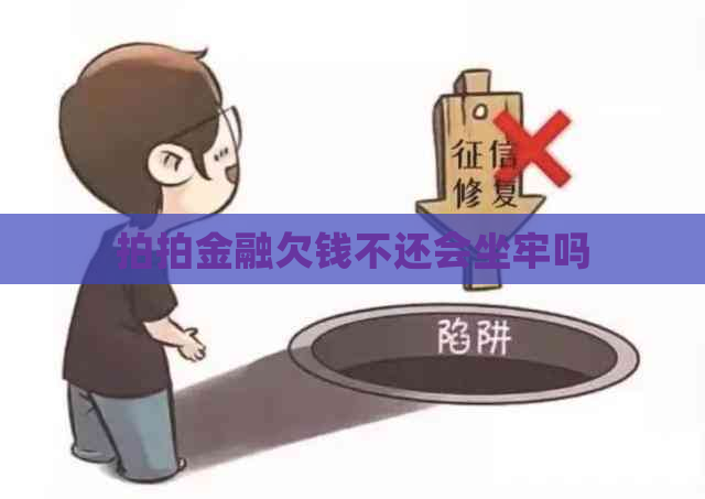 拍拍金融欠钱不还会坐牢吗