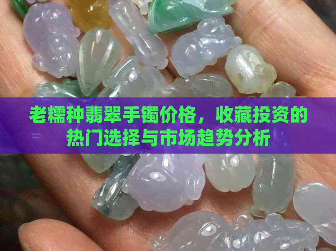 老糯种翡翠手镯价格，收藏投资的热门选择与市场趋势分析