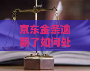 京东金条逾期了如何处理发诉前律师函