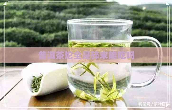 普洱茶坨全是碎末能吃吗