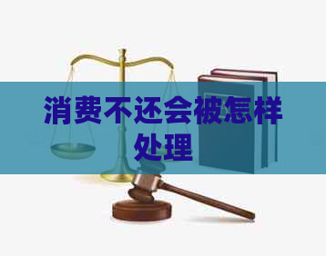 消费不还会被怎样处理