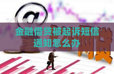 金融借贷被起诉短信通知怎么办