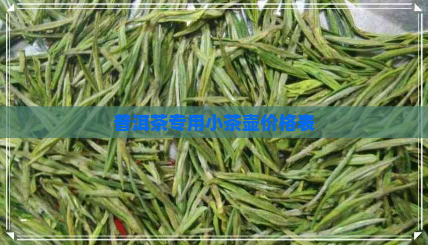 普洱茶专用小茶壶价格表