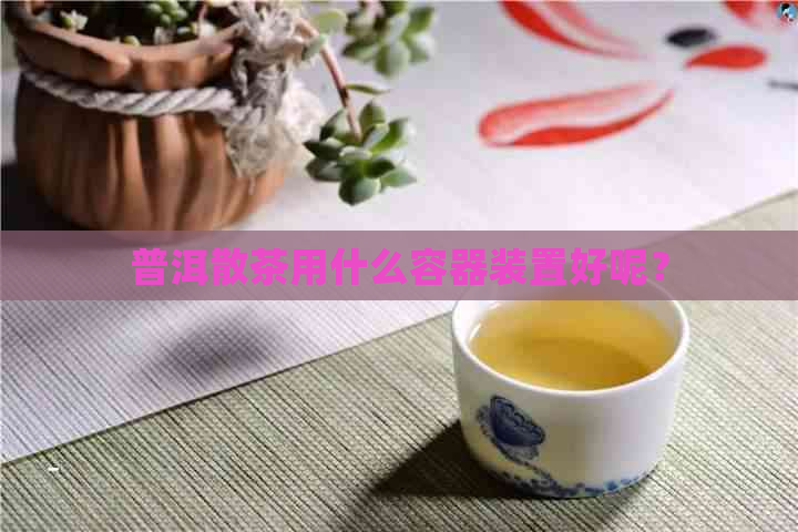 普洱散茶用什么容器装置好呢？