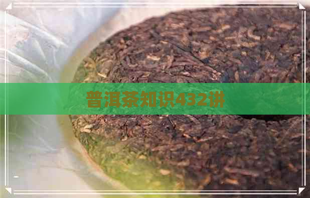 普洱茶知识432讲