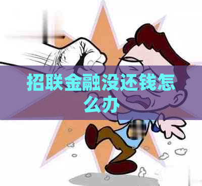 招联金融没还钱怎么办