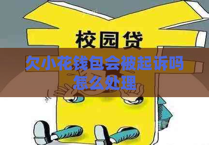 欠小花钱包会被起诉吗怎么处理