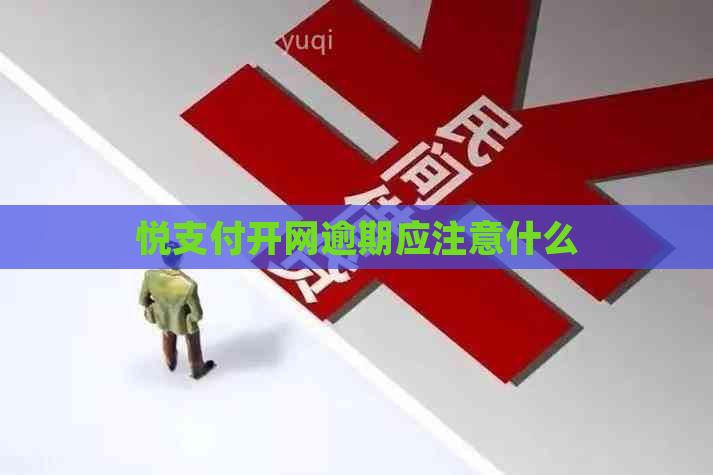 悦支付开网逾期应注意什么