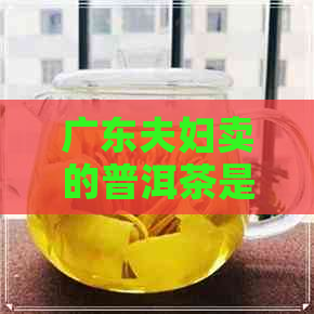 广东夫妇卖的普洱茶是真的吗