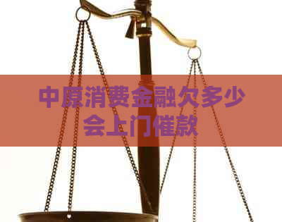 中原消费金融欠多少会上门催款