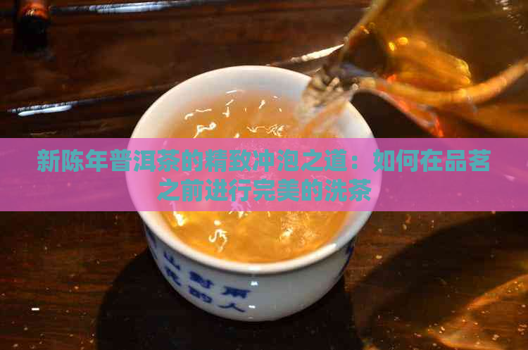 新陈年普洱茶的精致冲泡之道：如何在品茗之前进行完美的洗茶