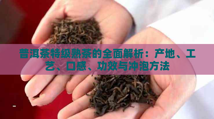 普洱茶特级熟茶的全面解析：产地、工艺、口感、功效与冲泡方法