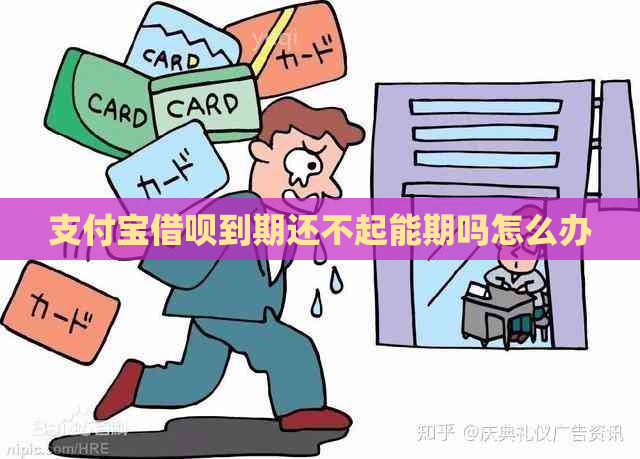 支付宝借呗到期还不起能期吗怎么办