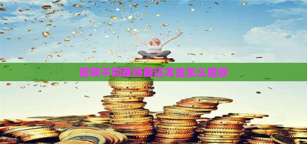 借呗不同意协商还本金怎么