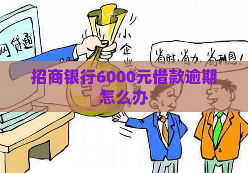 招商银行6000元借款逾期怎么办