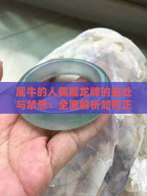 属牛的人佩戴龙牌的益处与禁忌：全面解析如何正确选择和使用龙牌