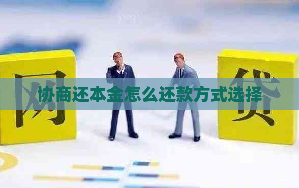 协商还本金怎么还款方式选择