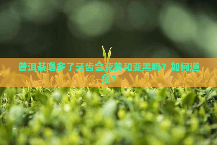 普洱茶喝多了牙齿会变黄和变黑吗？如何避免？