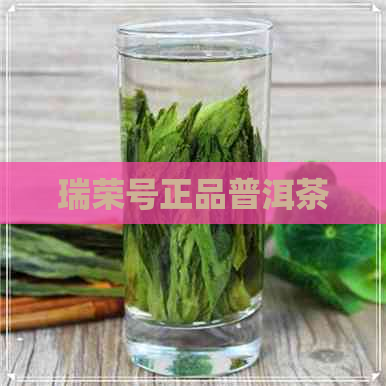 瑞荣号正品普洱茶