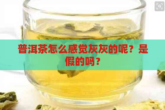 普洱茶怎么感觉灰灰的呢？是假的吗？