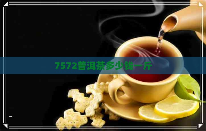 7572普洱茶多少钱一斤