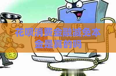 花呗消费金融减免本金是真的吗