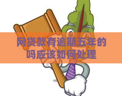 网贷款有逾期五年的吗应该如何处理