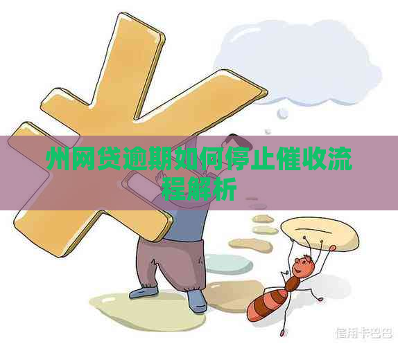 州网贷逾期如何停止流程解析