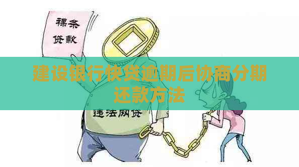 建设银行快贷逾期后协商分期还款方法