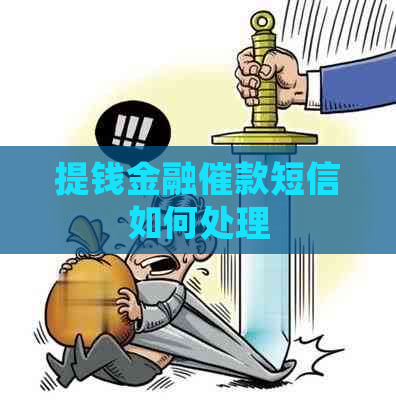 提钱金融催款短信如何处理